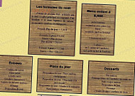 Ty Goaër menu