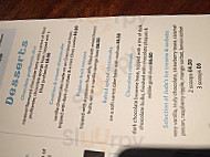 Blue River Café menu