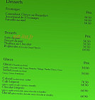 Chez Nous (Papa Nino 2) menu