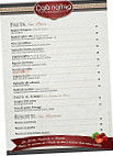 La Casa Nostra menu