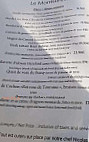 Le Montsorelli menu