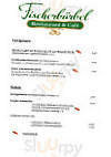 Fischerbärbel Cafe-Restaurant Inh. Fam. Böhm menu