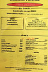 Brasserie De L'avenue menu