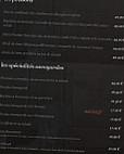 La Chaudanne menu