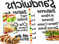 Le Cyber Café menu