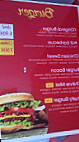 O'burger menu