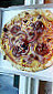 Pizzas des Ors food