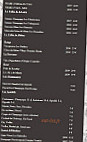 Auberge du Buissonnet menu