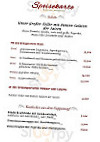 Restaurant Achillion menu