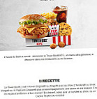 Kfc menu