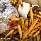 Five Guys Burgers Fries food