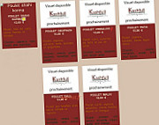 Kashfull Restaurant Indien Traditionnel menu