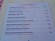 Alpenhof menu