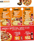 Food Land menu