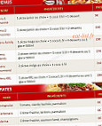 Pizza First menu