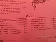 Plum Crazy Diner 2002 menu