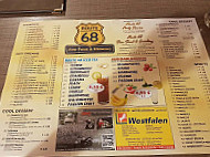 Route 68 Bissendorf menu