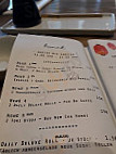 Wabi Sabi menu