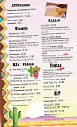 El Sarape Mexican menu