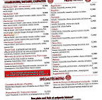 Bistro Gusto menu