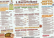 Kartoffelhaus Dominikaner menu