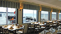 Quarterdeck Waterfront Dining inside