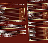 Honey and Pie menu