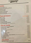 Continental menu