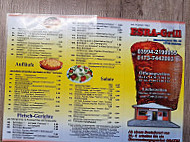 Esra Grill menu