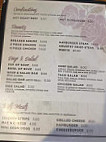 The Wild Rose Cafe menu