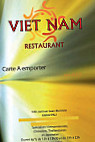 Viet nam menu