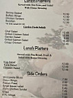 Marlboro Grille menu