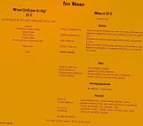 Taj Mahal menu