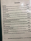 Water's Edge Cafe menu