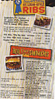 Famous Dave's menu