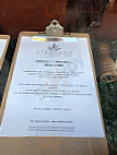 Atzavara menu