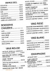 Le Bistro Indien menu