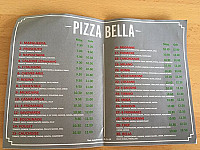 Pizza Bella menu