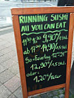 Mitoshi Running Sushi outside