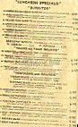 Margaritas Mexican menu