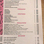 Il Gioiello menu