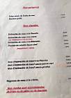 Chez Mimmo menu