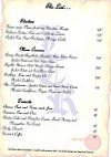 La Table Ronde menu