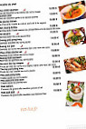 Arome Thai menu