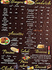 La Medina menu