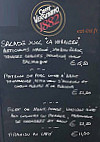 La Verriere menu