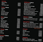 Oursin Sushi menu