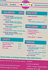 Pizzeria Fcj menu