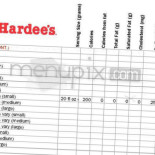 Hardee's Piatti