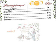 Il Barone menu